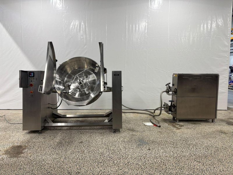 2006 Glass Wok 300 met stoomregelaar