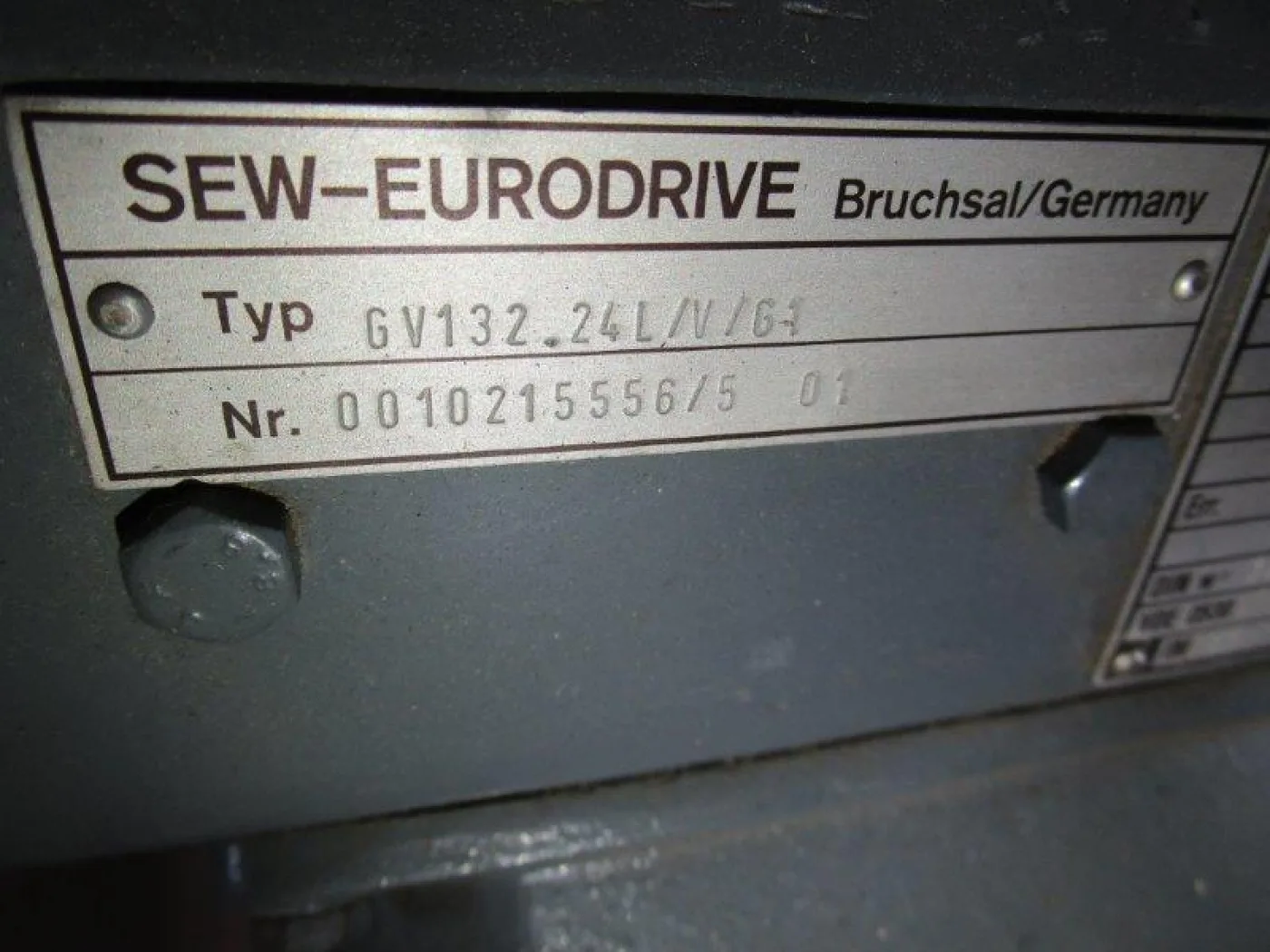 Prüfstand für Motoren und Aggr METZ / MADER / SEW 1985 - 4