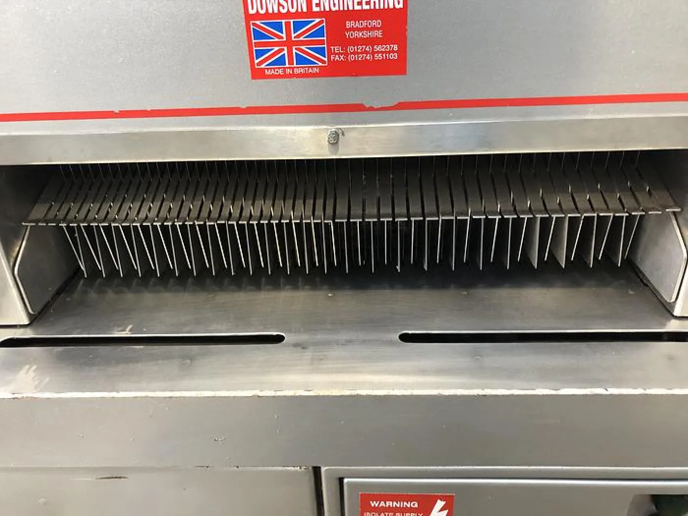 Dowson 10/14mm Dual Bread Slicer - 2