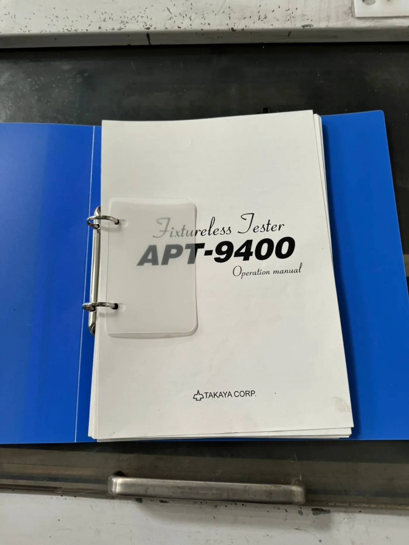Takaya APT9400 CE, Flying Probe ICT unit, 1999 - 3