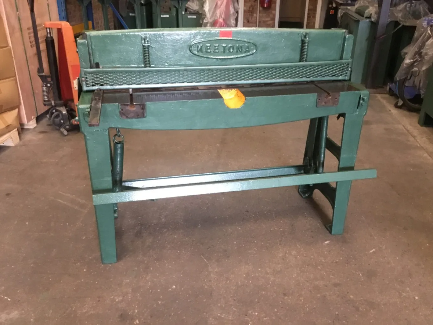 KEETONA Treadle Guillotine Shear 4ft - WNS - W. Neal Services Ltd - 1