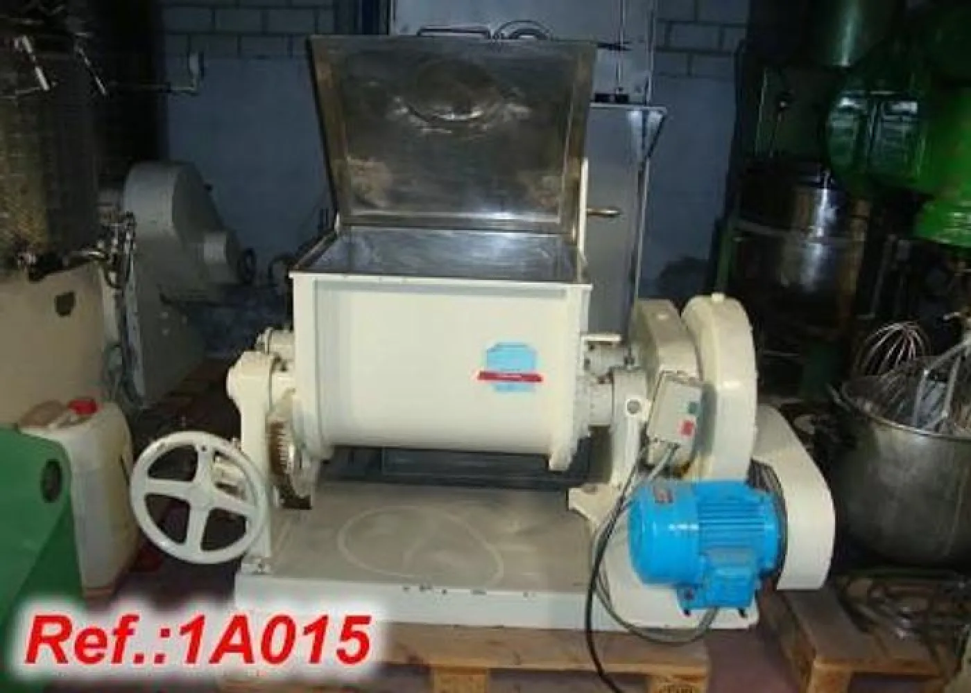 AMASADORA ZZ "P. PRATT" B-120 DE 120L APROX. - 1