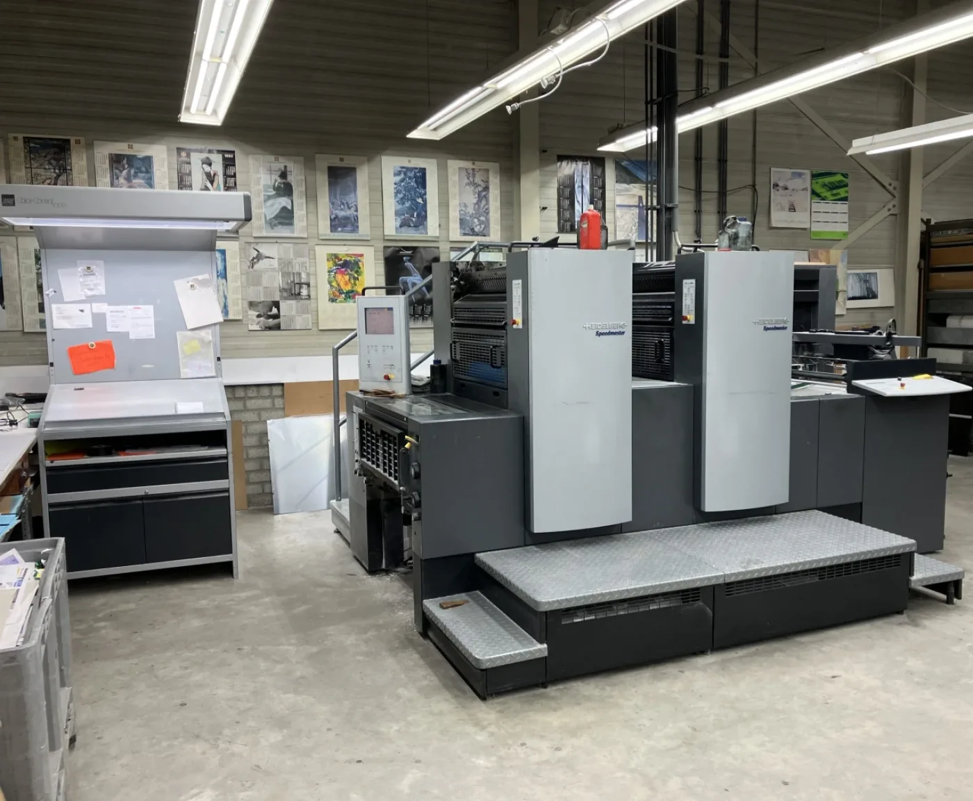 Heidelberg SM 74-2 offset printing press - 2