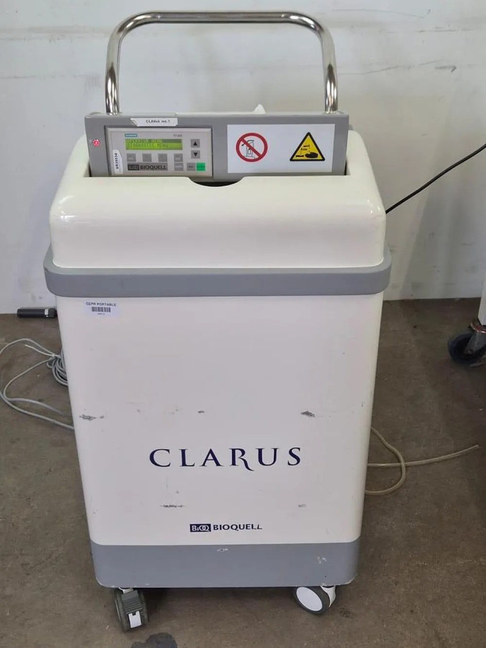 Bioquell Clarus L (or L2/L-4/TD0190041) Hydrogen Peroxide Vapour (VHP) Generator