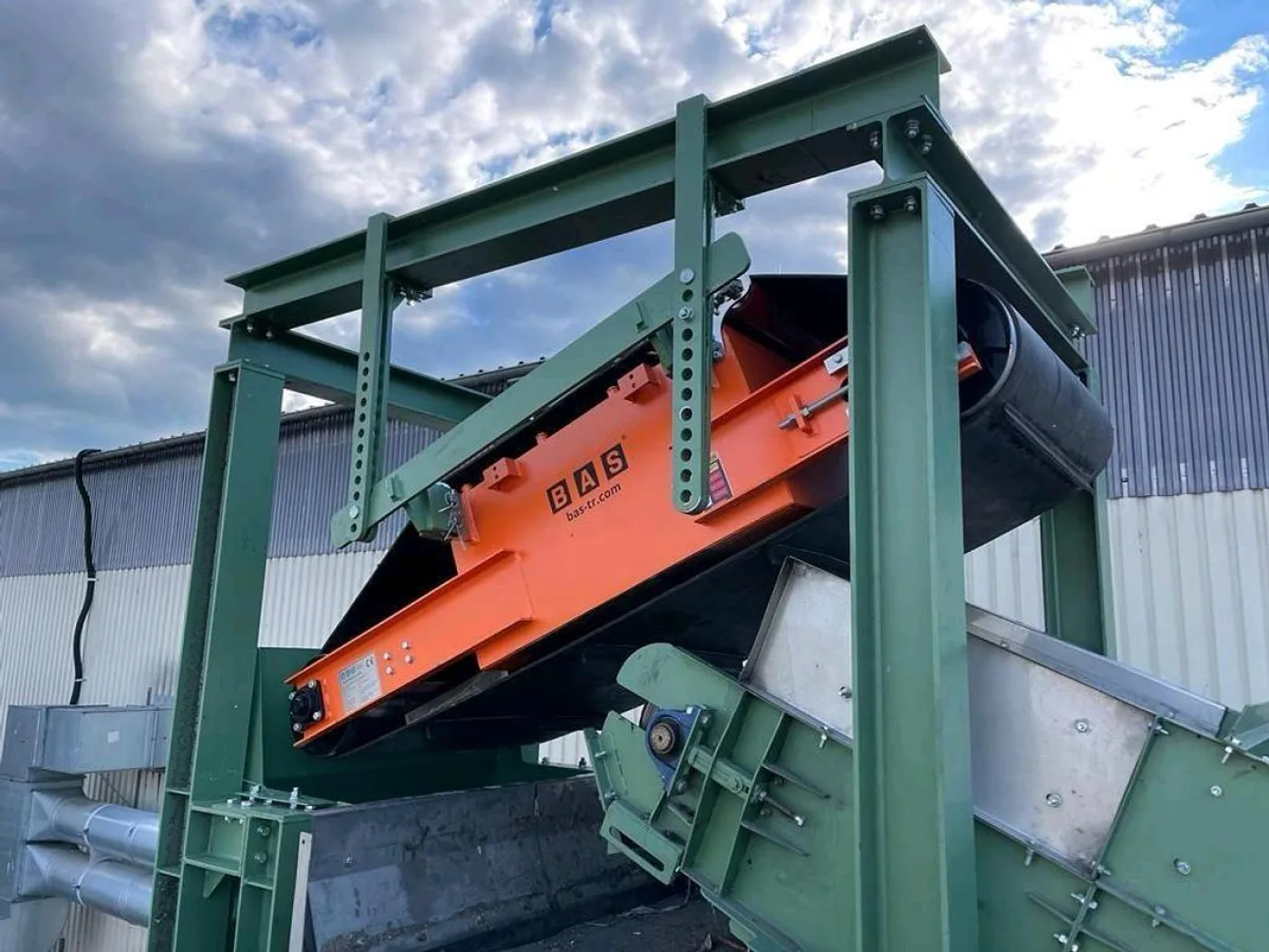 2026 BAS EMBS-C-1600 Electromagnetic Overband Metal Separator - 2
