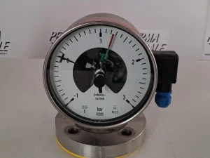 WIKA NG160 Pressure Gauge 0–3 bar with Inductive Contact