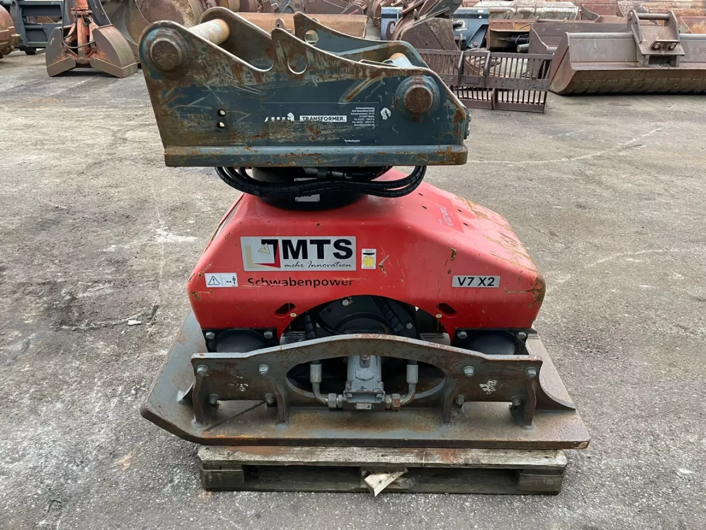 MTS V7X2 OQ 70/55 vibrating plate - 5