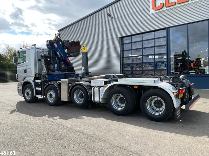 Scania R 480 10x4 Retarder HMF 16 Tonmeter Z-kraan
