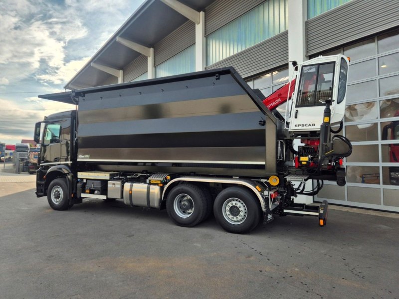 Mercedes Benz Arocs 2751 6x2 HAD/ Abroller EBERT Forstbox Q150