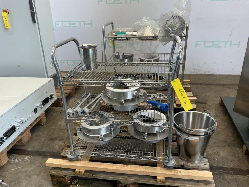 CMA Quimpe Container Mixer with Sieve Granulator - Tumbler mixer
