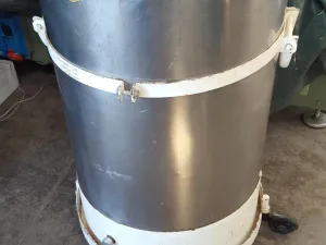 SERBATOIO INOX CARRELLATO – 150 L