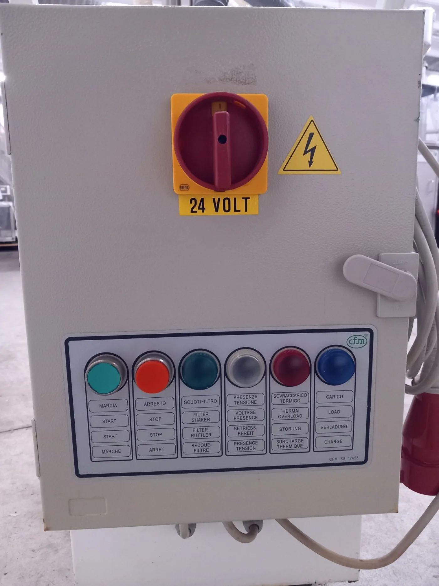 TRASFERITORE PNEUMATICO – CFM – MOD. 3VT22 XC (COD. MF-PR-TRA-50) * - 5