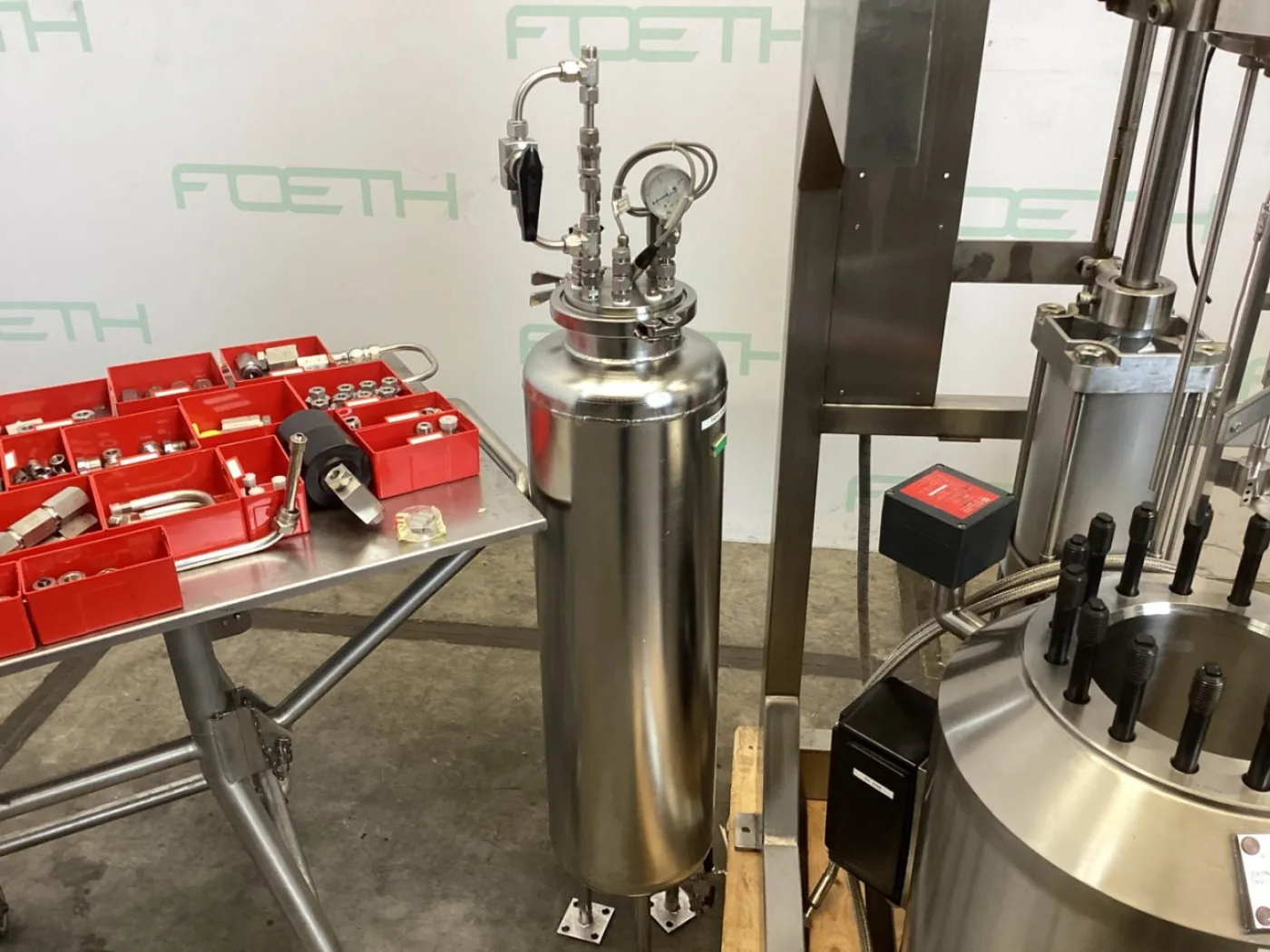 Medimex MED 265 (300 bar: 300°C) - Stainless Steel Reactor - 7