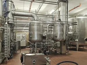 Concentration plant for juice