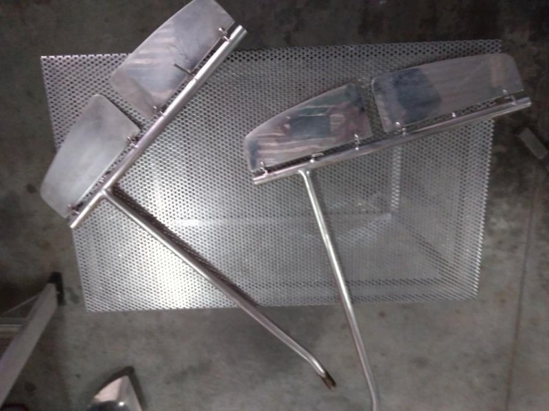 PALA DI MESCOLAZIONE IN ACCIAIO INOX