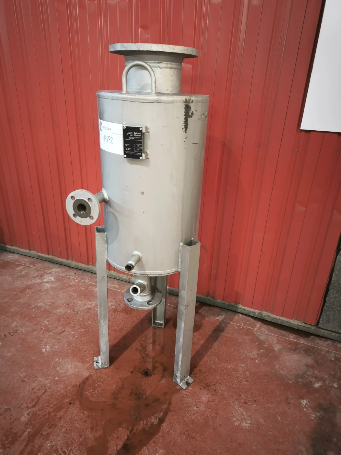 VERTICAL TANK BABCOCK WANSON 100 LITERS - 2