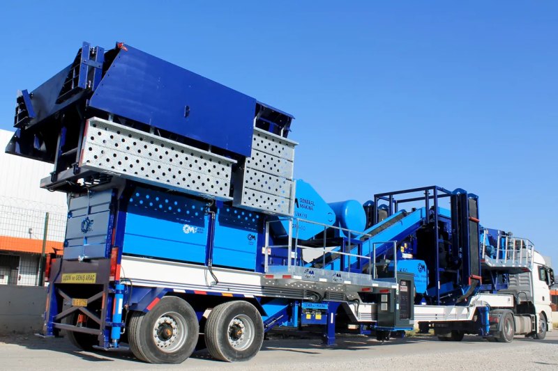 General 640 — Mobile Crushing & Screening Plant (Jaw + Impact)