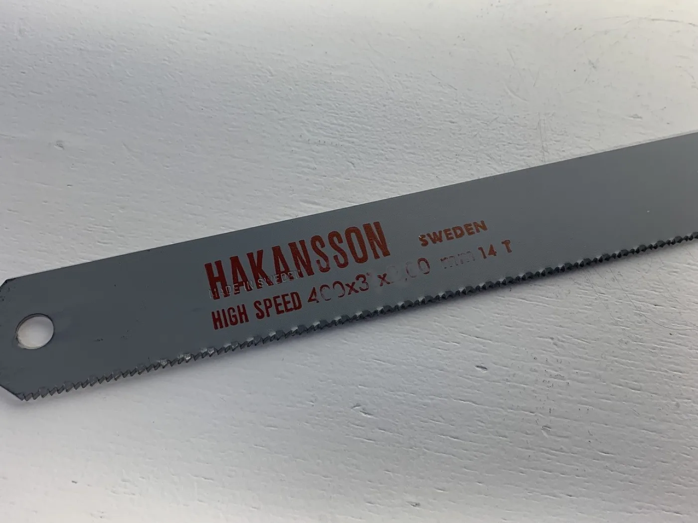 LAME DE SCIE "HAKANSSON" TYPE 400x32x1,6 14 dents - 1
