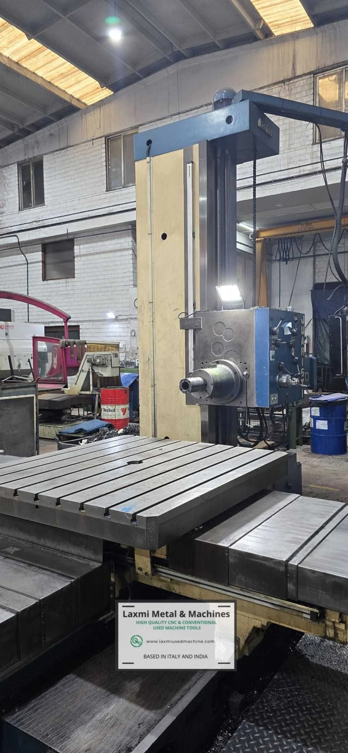 HORIZONTAL BORING MACHINE, JUARISTI - 2000 - Laxmi Metal & Machines, Rohtak - 8