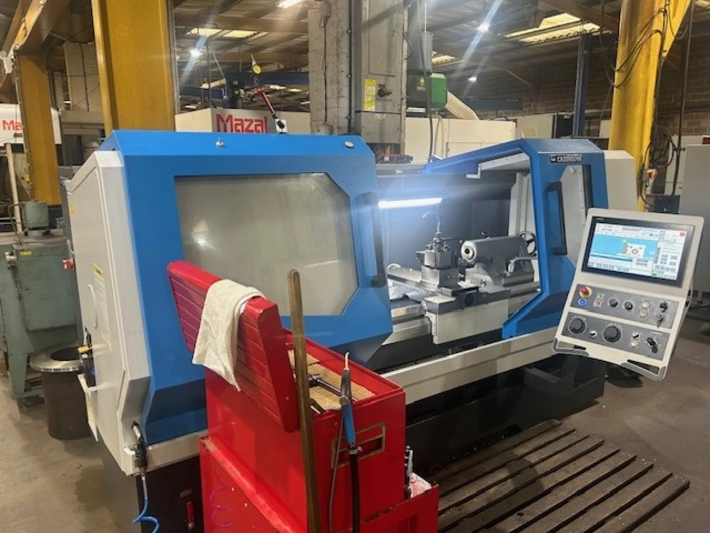 Teach in lathe CAZENEUVE OPTIMAX 590 - 2