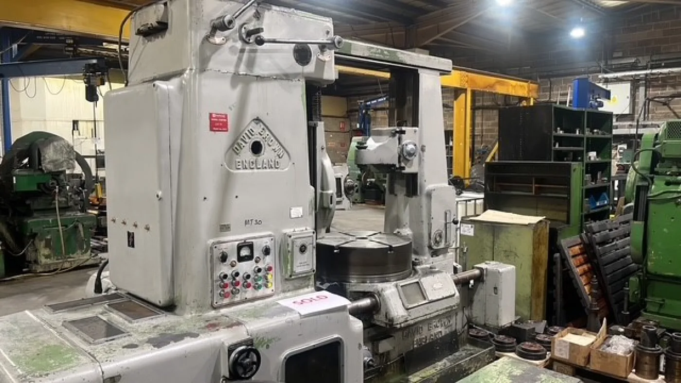 Gear Hobbing Machine – DAVID BROWN MT30 - 2