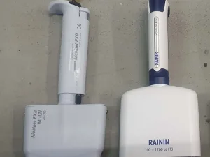 Rainin en Nichipet meerkanaals-pipetten, 8-kanaals