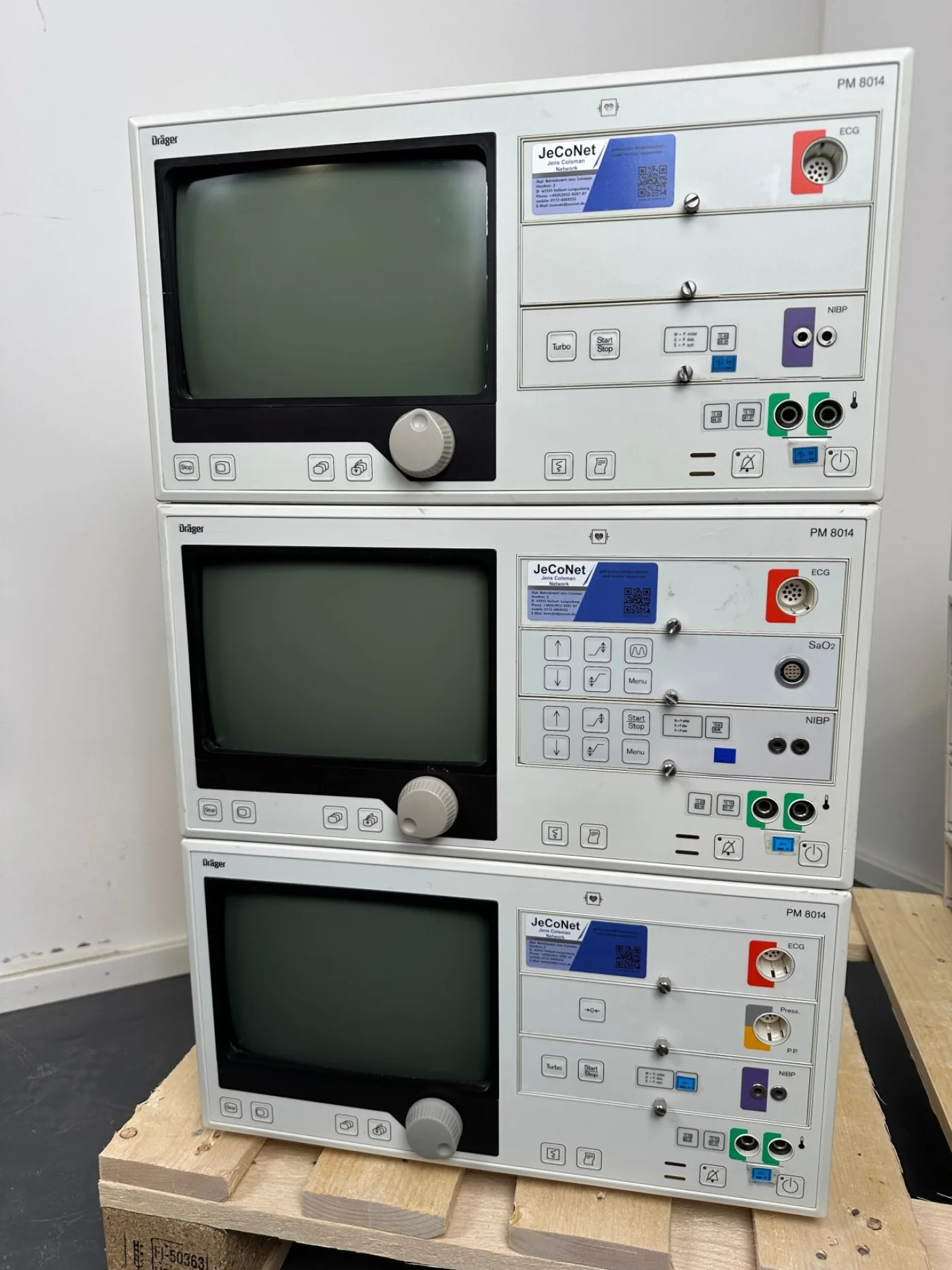 Dräger PM8014 Patientenmonitor Vitaldatenmonitor versch. Konfigurationen - 7