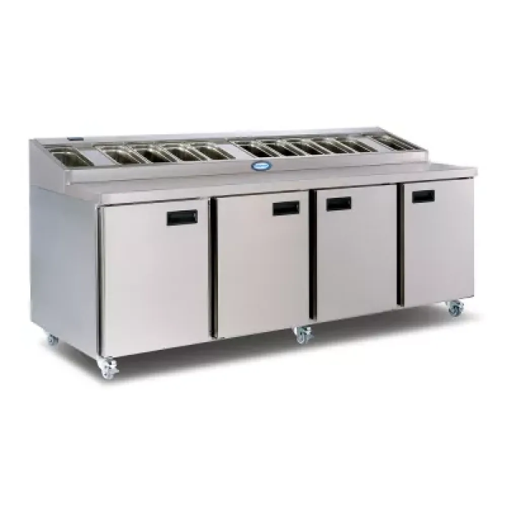 Foster FPS4HR/15-246 4 Door Refrigerated Preparation Counter 570 Litres - islandcatering