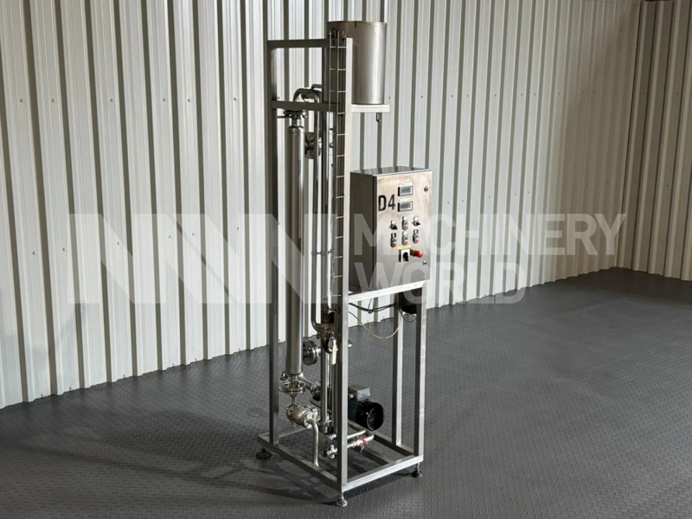 Shell-In-Tube Tubular Heat Exchanger – Steam Heater Skid with Pump - 1