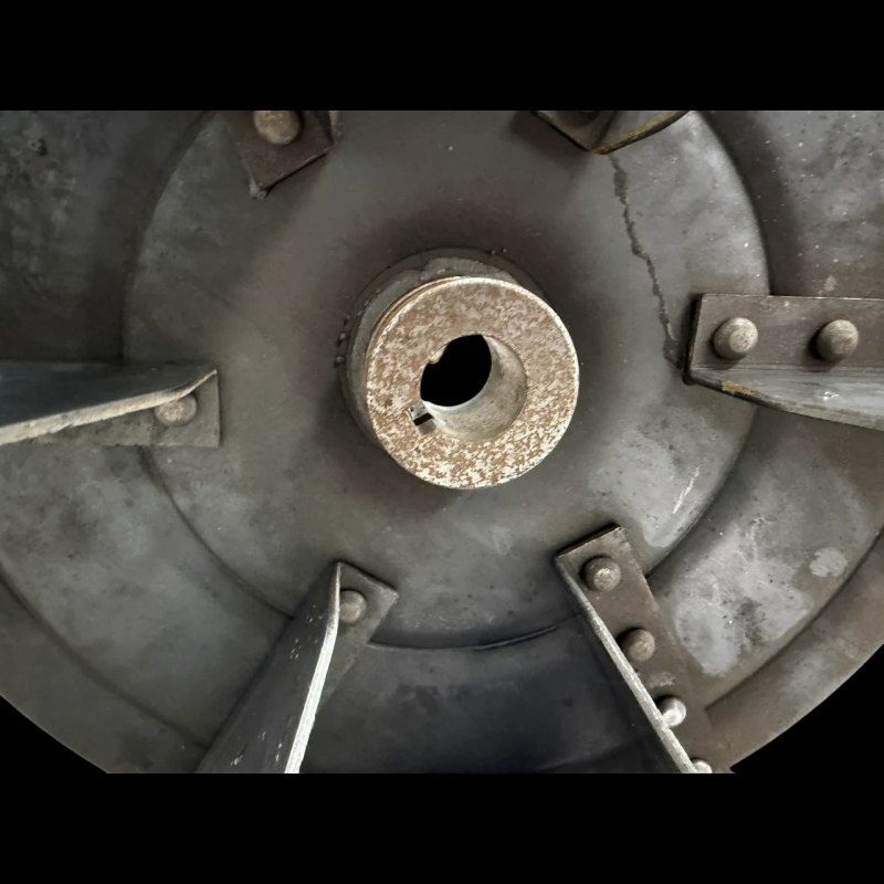 Stahl Laufrad Flügelrad Ø 300 mm Absaugung Transport Ventilator Art. Nr. 300101