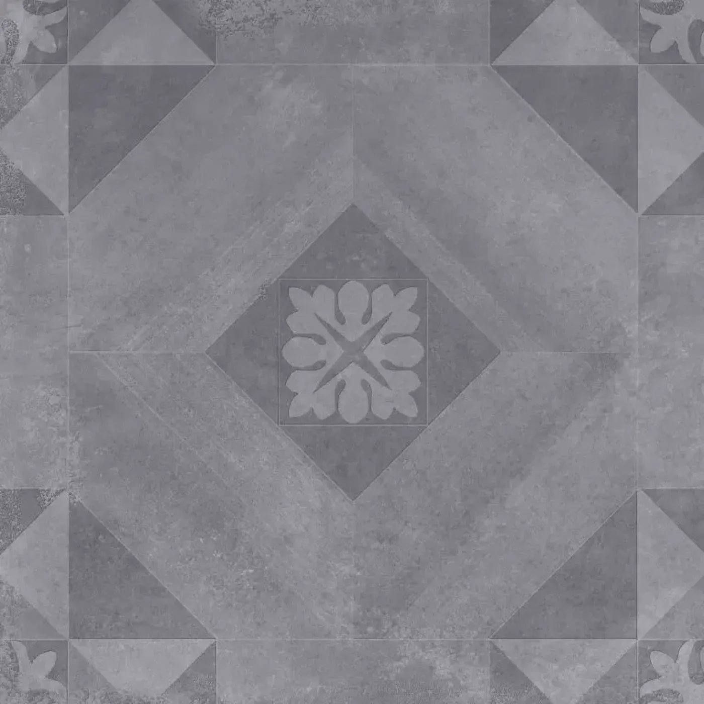 GeoCeramica® 60x60x4 Symbol Block Black - 1