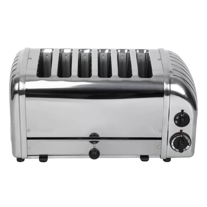 Dualit 6 Slice Vario Toaster Stainless Steel 60144 - islandcatering