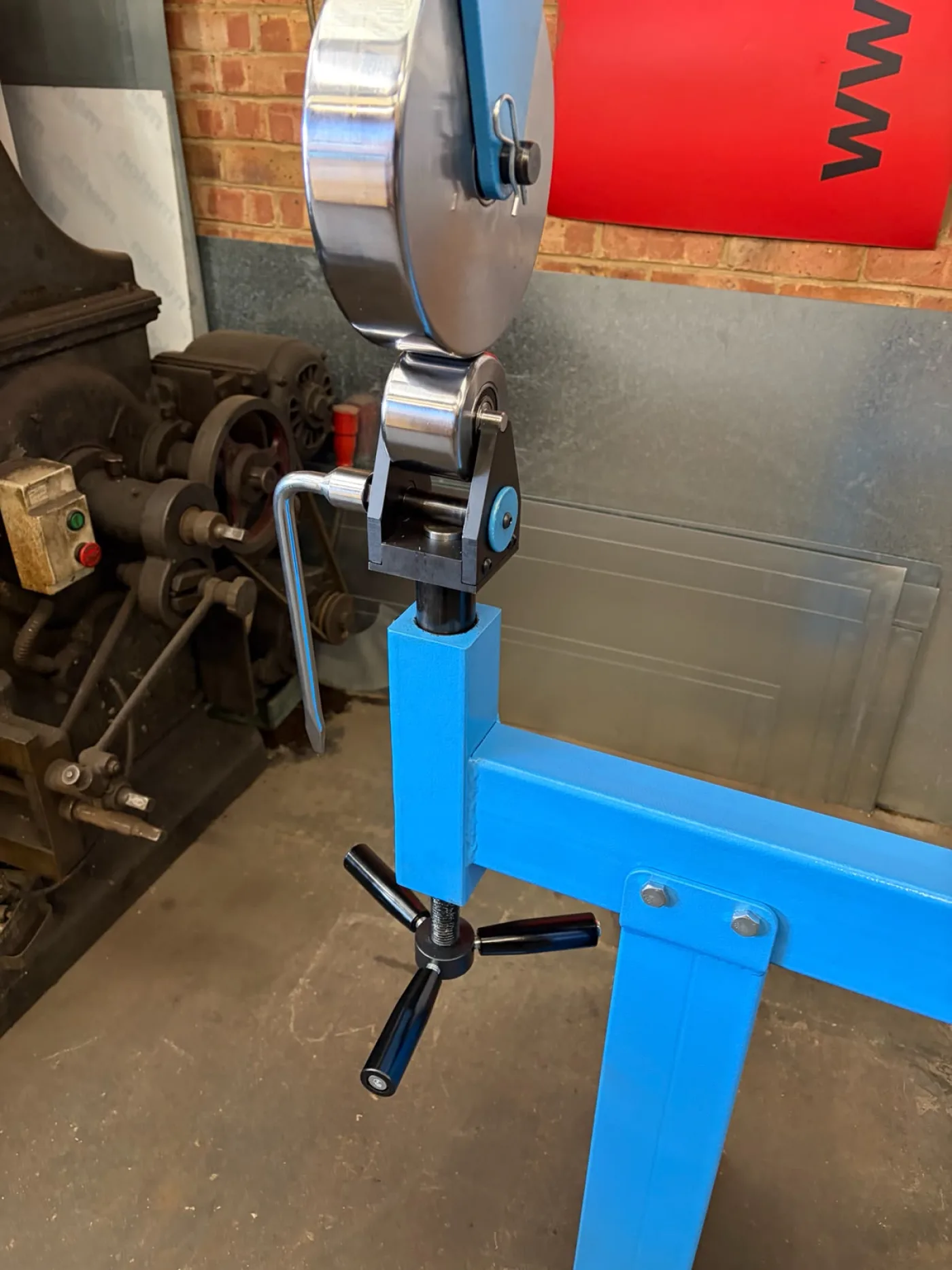 WNS Fabricated English Wheeling Machine 710mm - WNS - W. Neal Services Ltd - 6