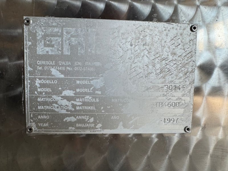 MONOBLOCK GAI IN STAINLESS STELL MODEL 3014, SECOND HAND MACHINE