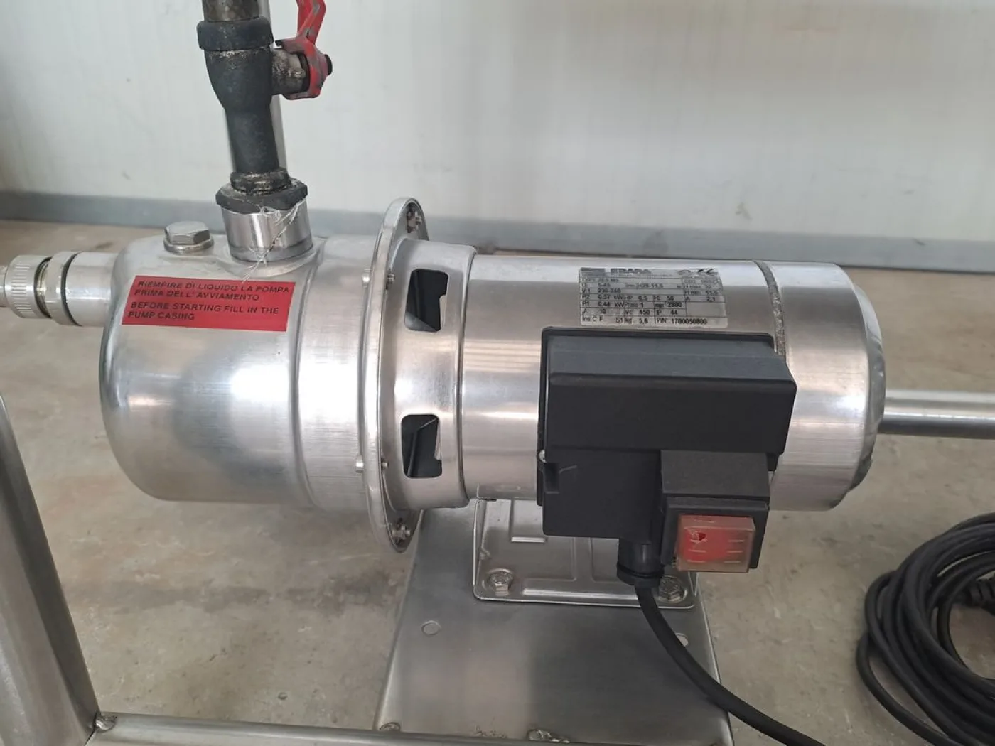 MONTANARO F.LLI 20X20 STAINLESS STEEL PLATE FILTER WITH 17 PLATES, SECOND HAND MACHINE - 6