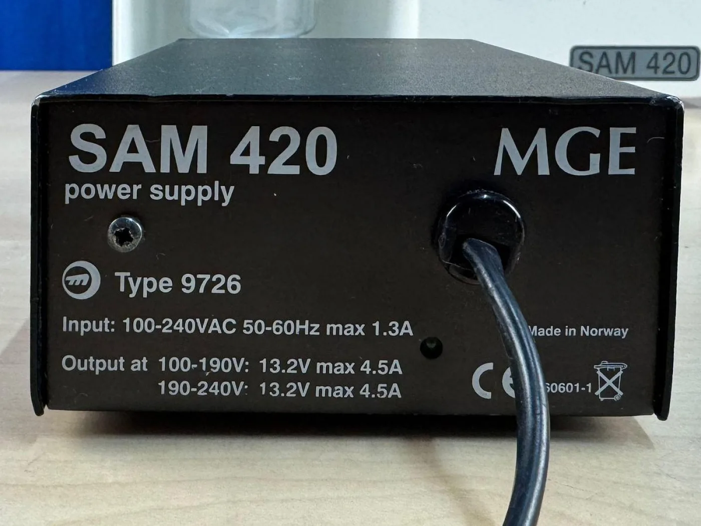 MGE Sam 420 Abbott High Flow Vacuum Pump YOM: 2007 - 4