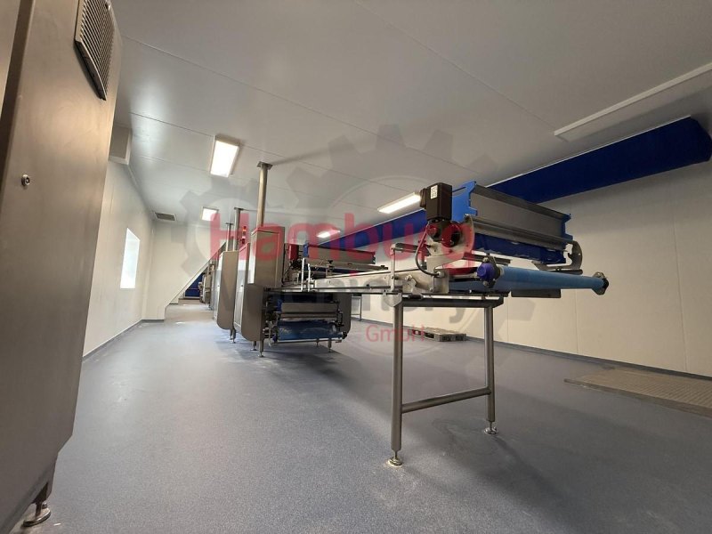 Dough processing / rollout line - Rademaker sheeting line with universal line