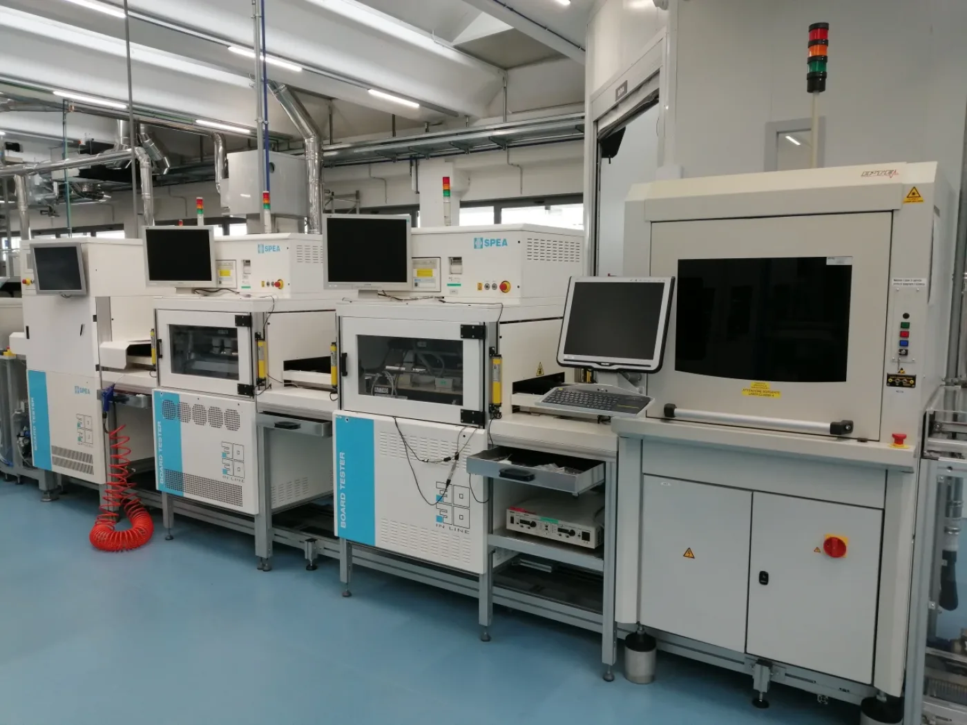 TESTING LINE 3030 ICT-FCT-AOI-LASER MARKER MACHINES, vintage 2010 - 1