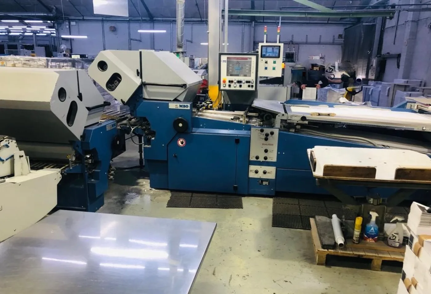 MBO T800/664 plegadora todo bolsas - 7