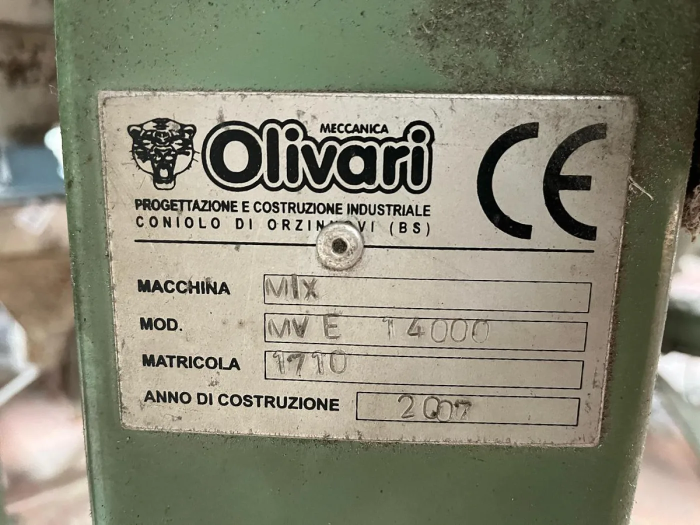 2007 OLIVARI MVE 14000 AI2441 - 2