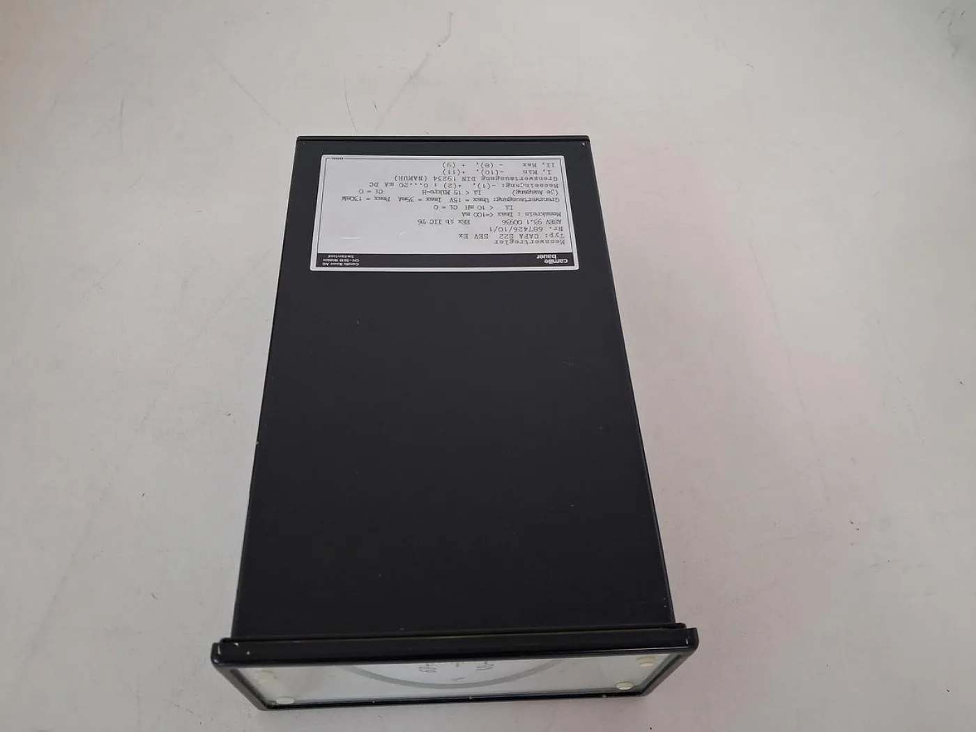 Camille Bauer Messspulinstrument 0–20 mA Min/Max Kontex Schalttafeleinbau - 3