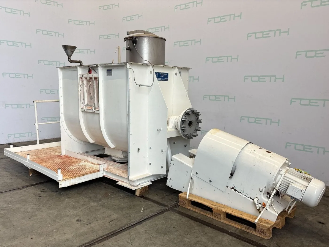 Gebrüder Karner Maschinenfabrik 120/185 - Ribbon blender - 3