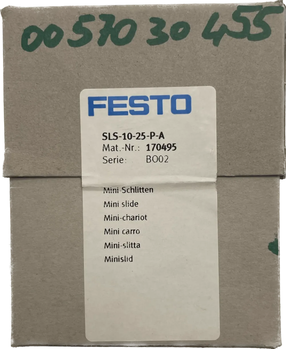Festo Mini-Schlitten SLS-10-25-P-A