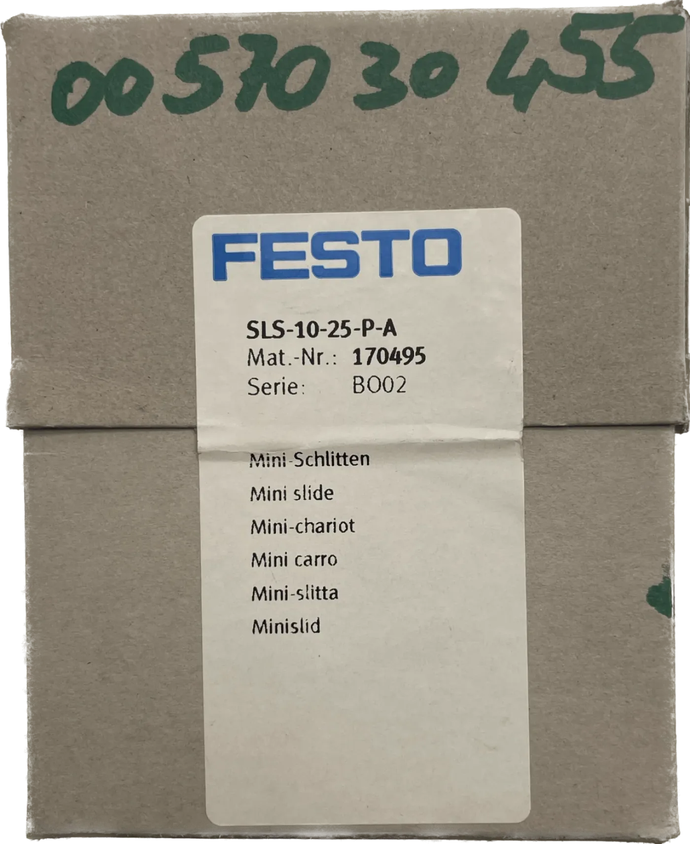Festo Mini-Schlitten SLS-10-25-P-A - 1