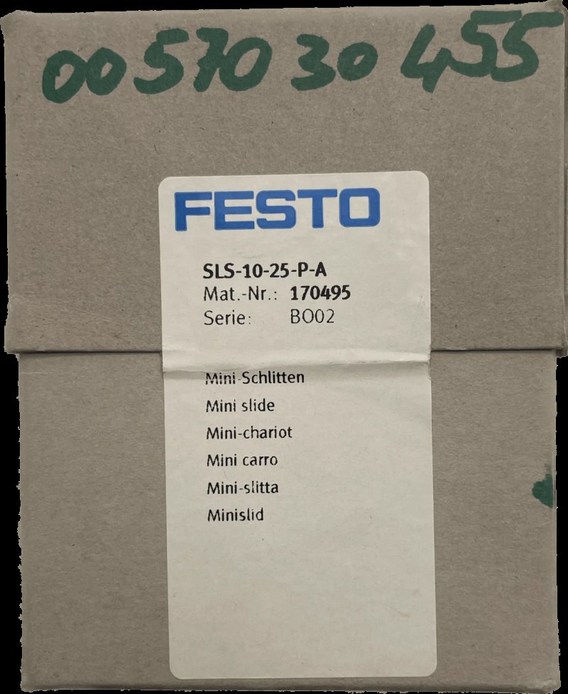 Festo Mini-Schlitten SLS-10-25-P-A