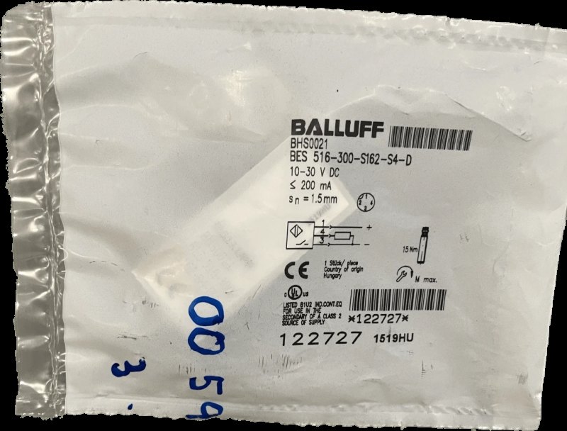 BALLUFF Hochdruckfeste induktive Sensoren BES 516-300-S162-S4-D