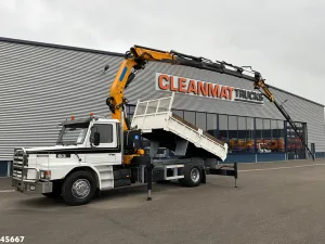 Scania T 93 4x2 Kipper met 31 Tonmeter laadkraan (bj 2005) + Fly-JIb! Just 118.736 km!