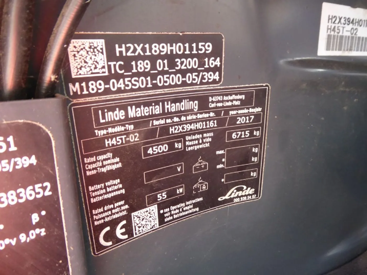 Linde H45T-02 - 4