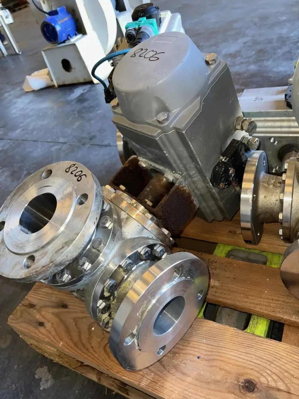 USED ATEX PEKKOS 86TTT STAINLESS STEEL 316 SOLENOID VALVE