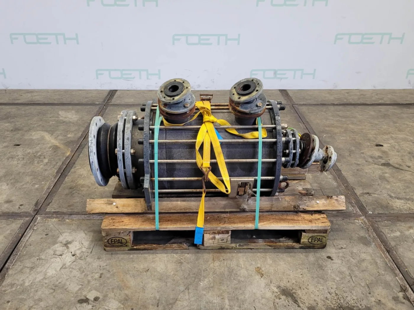 Gab Neumann G3-400/250/80-4/10-D - Shell and tube heat exchanger - 8
